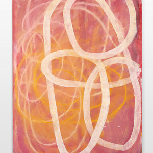 Ildiko Kovacs, Twirl, 2024, oil paint on plywood, 170 x 120 cm