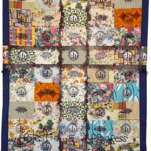 Karla Dickens, Protect & Protest, 2014, mixed media, 280 x 230 cm