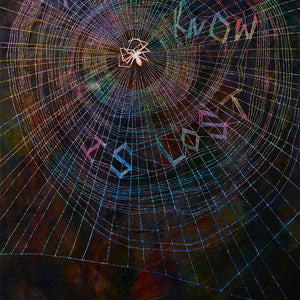 Kate Kurucz, Return Address/Event Horizon, 2023, oil on copper with aluminium frame, 75 x 55 cm