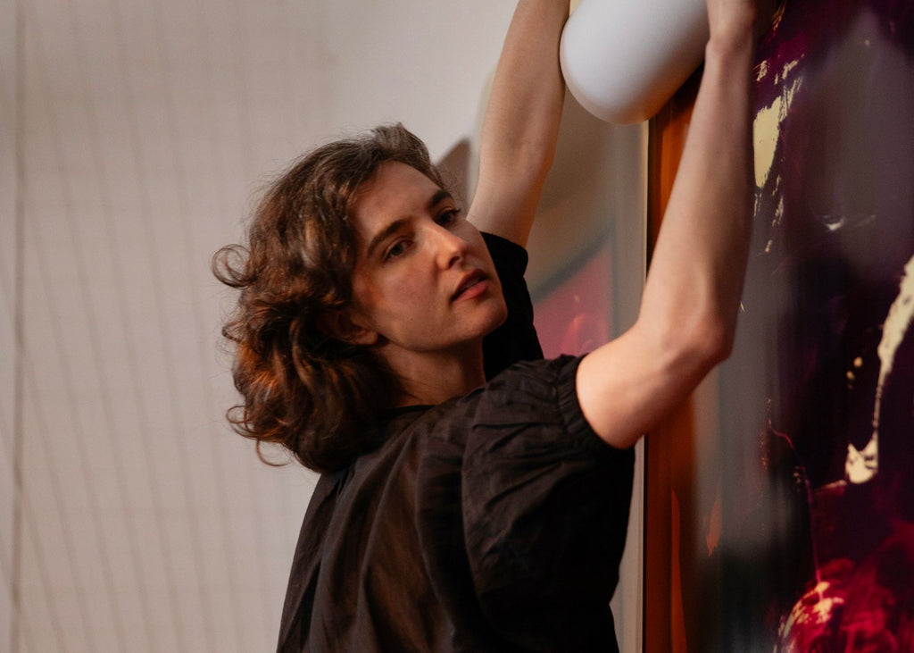 Portrait of Justine Varga. Photography by Sherry Zheng, 2024