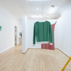 Kate Just's 'CONSTRUCTION/WORK' at Seventh Gallery, Melbourne, Victoria, 2025. Photo by Meg de Young