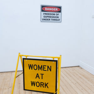 Kate Just's 'CONSTRUCTION/WORK' at Seventh Gallery, Melbourne, Victoria, 2025. Photo by Meg de Young