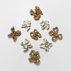 Sam Gold, Trying to match the internal and external, 2025, porcelain and enamel 
129 x 129 x 11 cm irreg. (9 parts). Photo by Connor Patterson