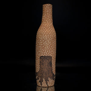 Fiona Roberts, Stump (tree), 2024, earthenware, 28 x 8 x 8 cm