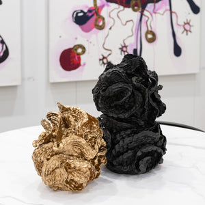 Zaachariaha Fielding and Sam Gold at Melbourne Art Fair for Hugo Michell Gallery, 2025. Photography by Pheobe Powell