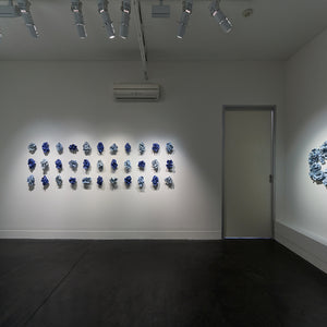 Sam Gold's 'The Marrow of a Swollen River' at Hugo Michell Gallery, 2024.