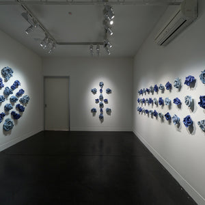 Sam Gold's 'The Marrow of a Swollen River' at Hugo Michell Gallery, 2024.