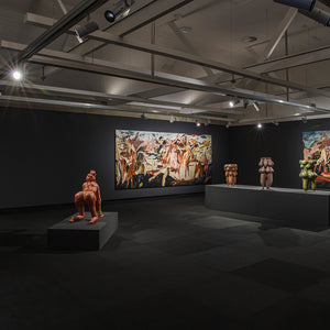 Georgia Spain in 'Once More With Feeling' at Ngununggula Regional Art Gallery, 2023. Document Photography