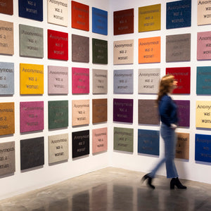 Kate Just’s 'Anonymous was a woman' at the Museum of Contemporary Art, Sydney, as part of The National, 2021