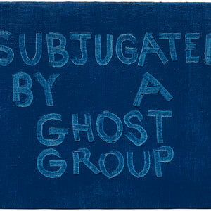 Troy-Anthony Baylis, Subjugated by a ghost group, 2020, oil on linen, 20 x 25 cm