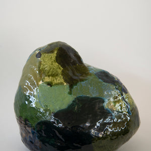Bridie Gillman, We shared one over a long conversation (Soursop/Sirsak), 2020, glazed ceramic, 25 x 30 x 25 cm