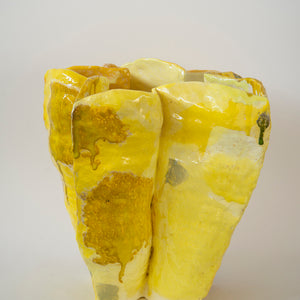 Bridie Gillman, They fell from the neighbour’s tree (Star Fruit/Belimbing), 2020, glazed ceramic, 28 x 30 x 30 cm