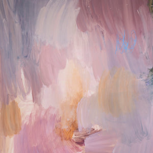 Bridie Gillman, Up high, wash over me., 2022, oil on linen, 213 x 183 cm
