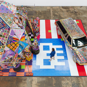 Paul Yore, WORD MADE FLESH (installation view), 2022, Carriageworks. Photography by Zan Wimberley