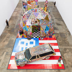 Paul Yore, WORD MADE FLESH (installation view), 2022, Carriageworks. Photography by Zan Wimberley