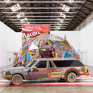 Paul Yore, WORD MADE FLESH (installation view), 2022, Carriageworks. Photography by Zan Wimberley