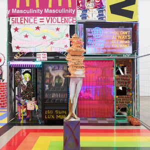Paul Yore, WORD MADE FLESH (installation view), 2022, Carriageworks. Photography by Zan Wimberley