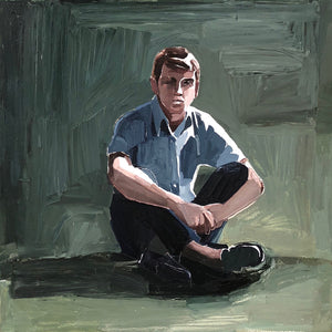 Clara Adolphs, Boy, Light, 2018, oil on linen, 102 x 105 cm