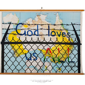 Tony Garifalakis & Richard Lewer double-sided collaboration poster