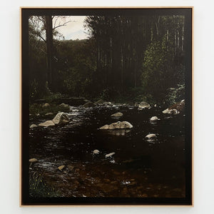 Grant Nimmo, Winds of circumstance (Jaitmatang Country), 2021, oil on linen, 112 x 97 cm