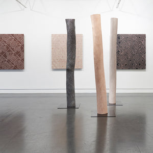 Garawan Wanambi’s ‘The Cleansing’ at Hugo Michell Gallery, 2021
