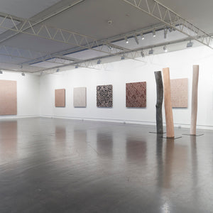 Garawan Wanambi’s ‘The Cleansing’ at Hugo Michell Gallery, 2021