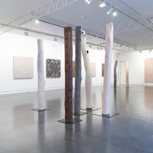 Garawan Wanambi’s ‘The Cleansing’ at Hugo Michell Gallery, 2021
