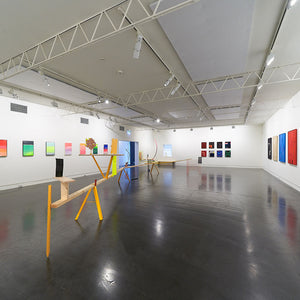 James Dodd & Henry Jock Walker’s ‘Low Pressure System’ at Hugo Michell Gal-lery, 2021
