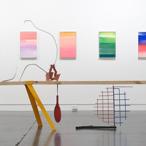 James Dodd & Henry Jock Walker’s ‘Low Pressure System’ at Hugo Michell Gal-lery, 2021