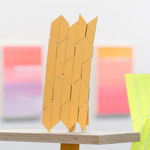 James Dodd & Henry Jock Walker, Tuscany, 2021, powder coated steel, 4 x 6 x 17 cm