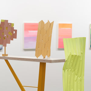 James Dodd & Henry Jock Walker's 'Low Pressure System' at Hugo Michell Gallery, 2021.