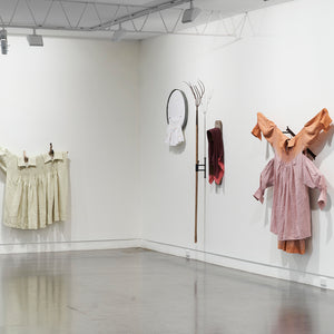 Julia Robinson's 'The Beckoning Blade' at Hugo Michell Gallery, 2022