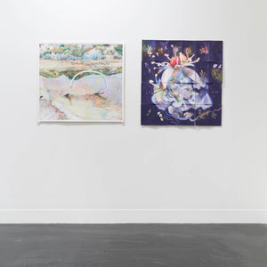 Laura Wills’ ‘Clouded’ at Hugo Michell Gallery, 2021