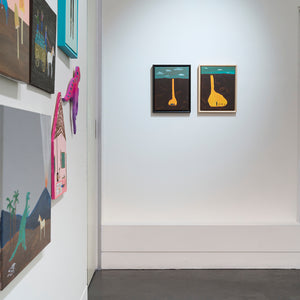 Marc Etherington's 'Strange days indeed' at Hugo Michell Gallery, 2022
