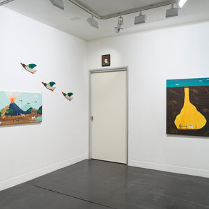 Marc Etherington's 'Strange days indeed' at Hugo Michell Gallery, 2022