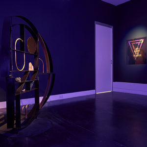 Min Wong’s ‘Purple haze’ at Hugo Michell Gallery, 2022