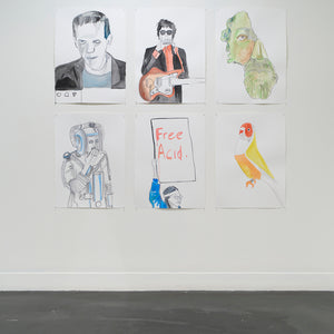Paul Sloan's 'The Gleaners' at Hugo Michell Gallery, 2023