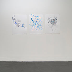 Paul Sloan's 'The Gleaners' at Hugo Michell Gallery, 2023