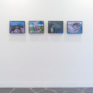 Sally Bourke’s ‘Tempest’ at Hugo Michell Gallery, 2022