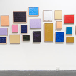 Troy Anthony-Baylis’ ‘Yes, I am Musical’ at Hugo Michell Gallery, 2021