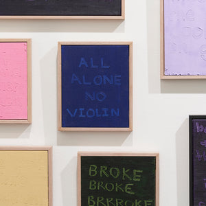 Troy Anthony-Baylis’ ‘Yes, I am Musical’ at Hugo Michell Gallery, 2021