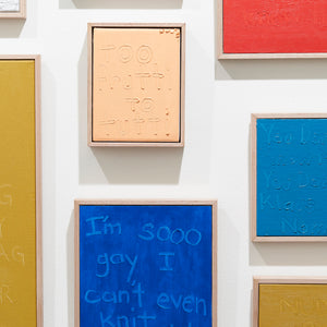 Troy Anthony-Baylis’ ‘Yes, I am Musical’ at Hugo Michell Gallery, 2021
