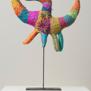 Patricia Nelson, Flying Bird, 2022, mixed media, 56 x 42 x 10 cm irreg.