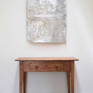 Binygurr Wirrpanda, Yalata (2580-21) (installation view), 2021, etching on found metal sign, 90 x 80 cm