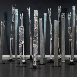 Bulthirrirri Wunynmurra in 'Yirrkala - Next Wave' at Hugo Michell Gallery, 2022