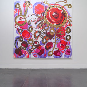 Zaachariaha Fielding's 'Kuwari-Now' at Hugo Michell Gallery, 2022