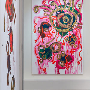 Zaachariaha Fielding's 'Kuwari-Now' at Hugo Michell Gallery, 2022