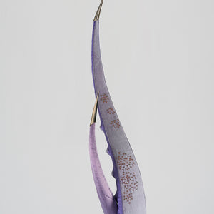 Julia Robinson, Beatrice, 2019–20, silk, thread, felt, steel, brass, gold-plated copper, foam, cardboard, pins, fixings, 300 x 380 x 270 cm, for the Adelaide Biennial of Australian Art: Monster Theatres, 2020