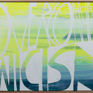 James Dodd, Overcoming cynicism, 015, acrylic and enamel on linen, 61 x 102 cm