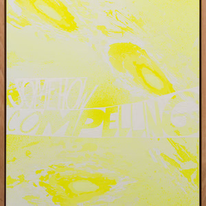 James Dodd, Somehow compelling, 2015, acrylic on canvas, 61 x 46 cm